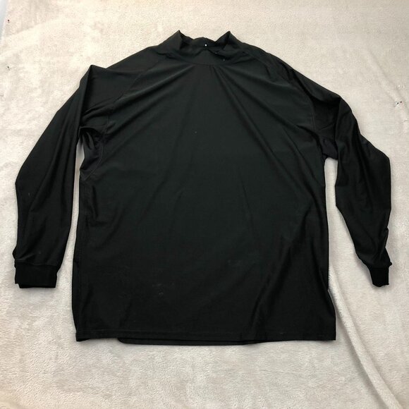 5.11 Tactical Series Men T-Shirt Large Long Sleeve Mock Neck Activewear Pullover - Picture 5 of 6